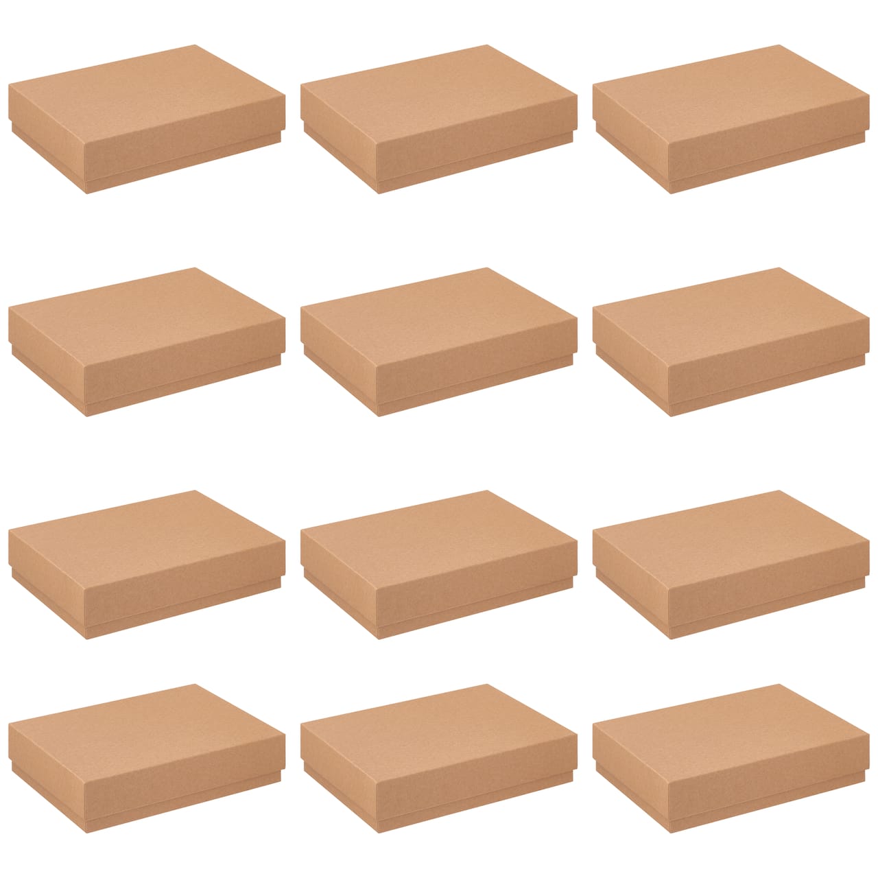 12 Pack: Kraft Frame Box by Celebrate It™